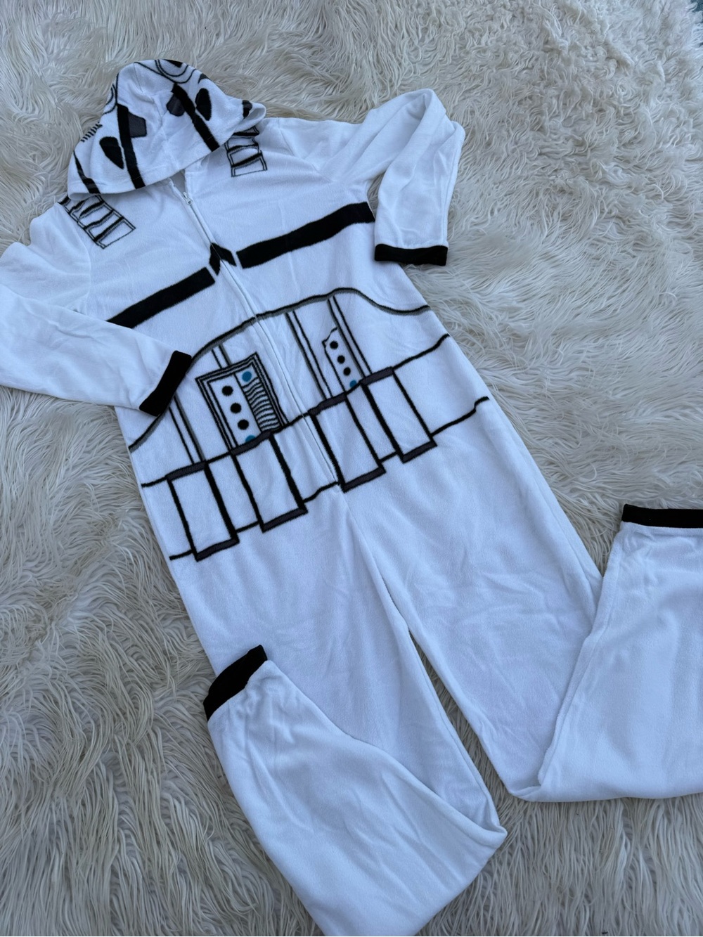 Men’s Stormtrooper Hooded Pajama Onesie (E5)